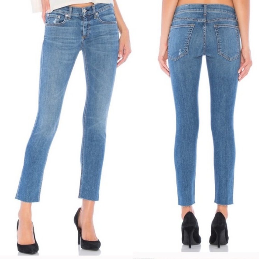 Rag & Bone Cropped Dre Skinny Capri Jeans 28